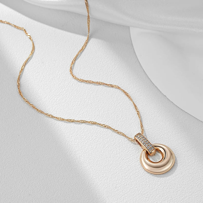 Rose Gold Pendant Necklace