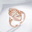 V Rose Ethereal Bloom Ring